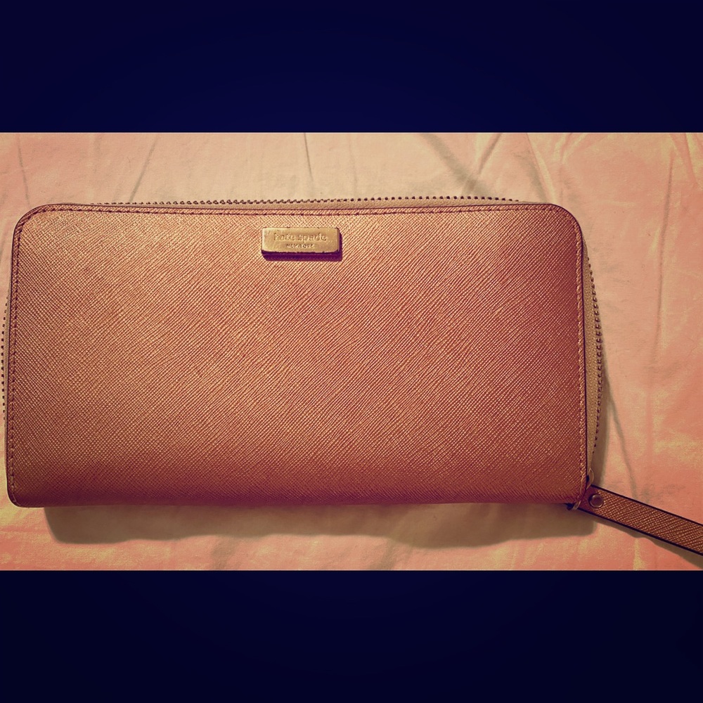 Rose Gold Kate Spade Wallet